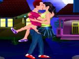 Play Sweet neighbour kiss