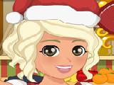 Play Mia cooking christmas pudding