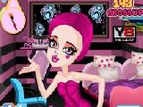 Play Monster high draculaura spa facial makeover