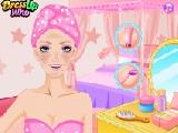 Play Beach barbie facial makeover