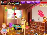Play Naughty baby room cleanup