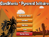 Play Cardmania pyramid solitaire