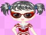 Play Adorable doll dress up