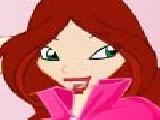 Play Winx flora dressup