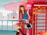Play Waiting phone girl dressup