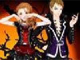 Play Vampire style couple dressup