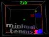 Play Minimal tennis 3d