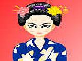 Spielen Traditional japanese girl