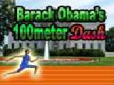 Play Barack obamas 100meter dash