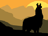 Play Attack of the giant llamas