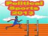 Play Political sports obama hurdle runner