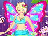 Play Barbie fairy dress up