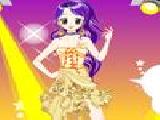 Play Colorful captivating lady