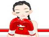 Play Boxing girl dress up