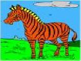 Play Zebra coloring