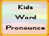 Play Kids word pronounce