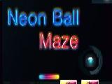 Play Neon ball maze