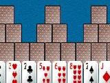 Play Slingo tri peaks solitaire 3 rounds