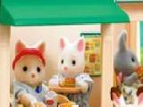 Play Sylvanian hamburger