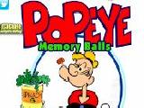 Play Popeye memory balls
