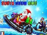 Play Santa snow ride