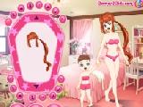 Play Mother and daughter dressup