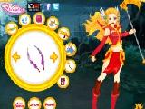 Play Warrior princess dressup