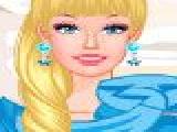 Play Barbie winter dress up