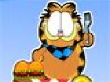Play Garfield eats hamburgers