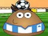 Play Pou juggling football