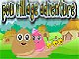 Jugar a Pou village adventure