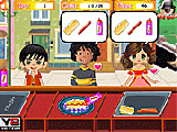 Play Delicious burger shop