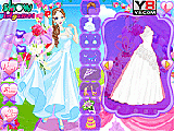 Play New warm wedding girl