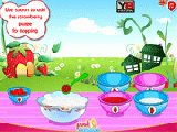 Play Strawberry angel dessert