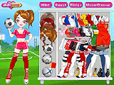 Play Football baby dressup