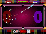 Play Multiplayer straight billiard