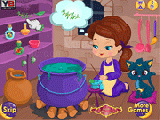 Play Baby witch magic potion1