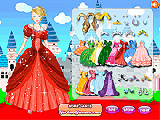 Play Castle princess dress up