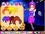 Play Lovely halloween girl