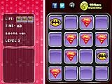 Play Superman logo - memory match