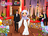 Play Arabian wedding dressup
