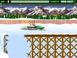 Play Super snowmobile rally