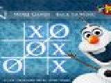 Play Olaf frozen tic tac toe
