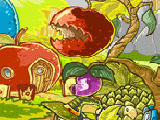 Play Fruit zombie defense