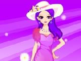 Jugar a Elegant purple girl makeover