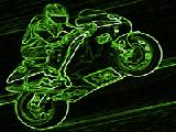 Play 3d neon bike race