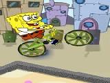 Play Spongebob bmx ride