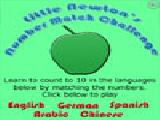Play Little newtons number match challenge