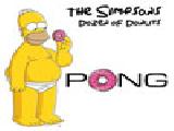 Play Simpsons dozen of donuts pong