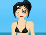 Play Angelina beach dress up